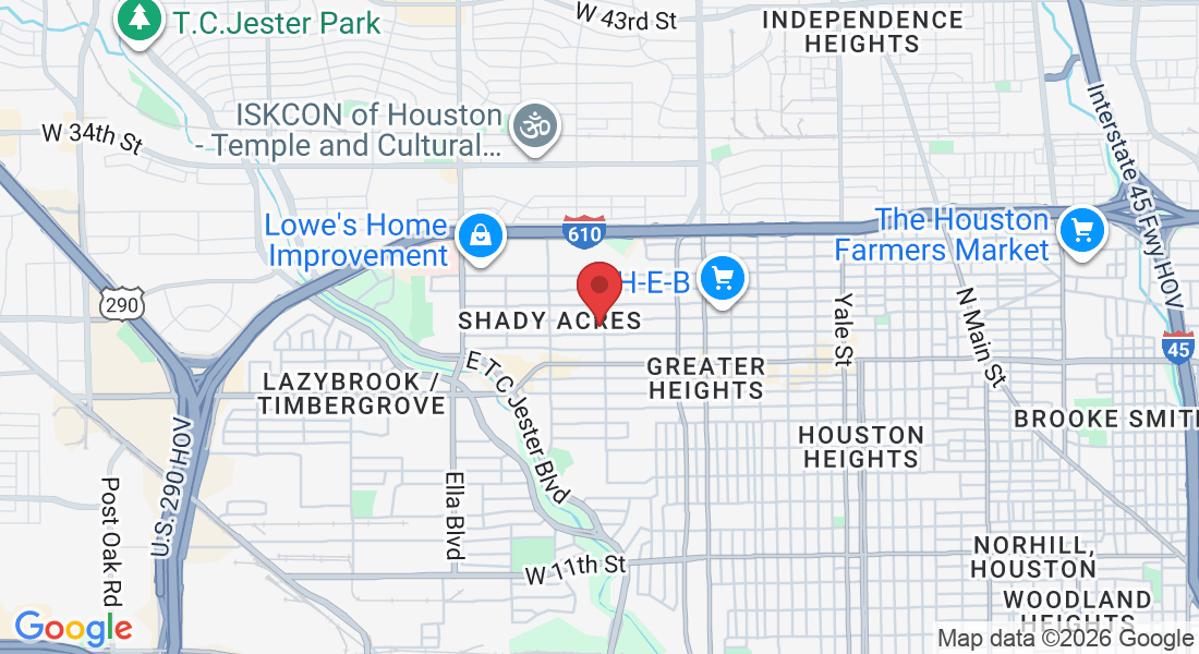 1100 W 23rd St, Houston, TX 77008, USA