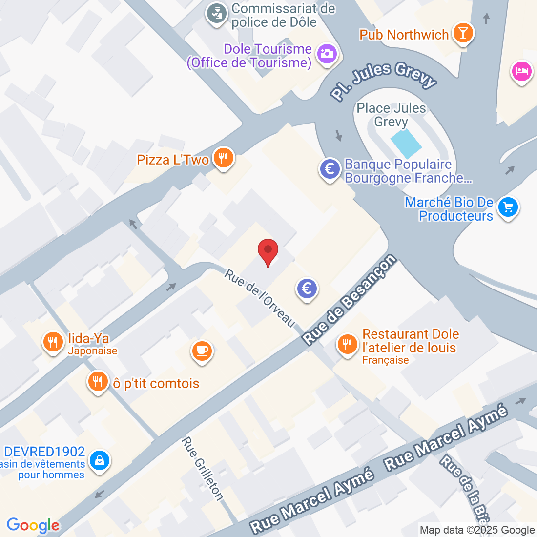 5 Rue de l'Orveau, 39100 Dole, France