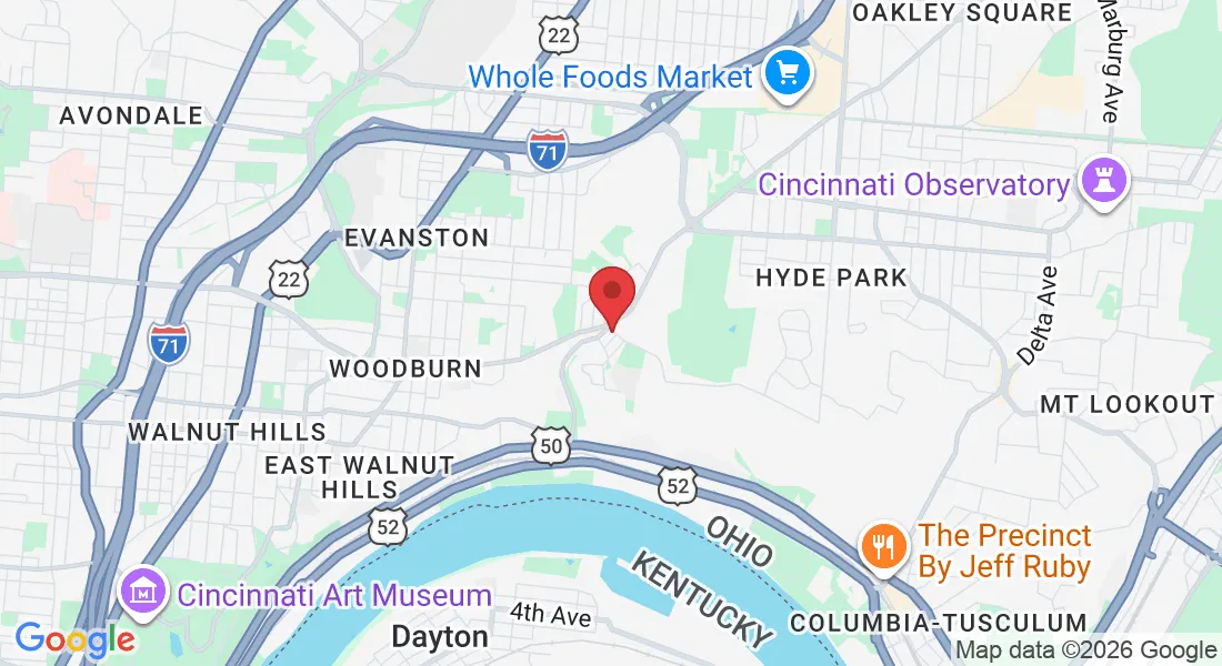 2105 Grandin Rd ste b, Cincinnati, OH 45208, USA