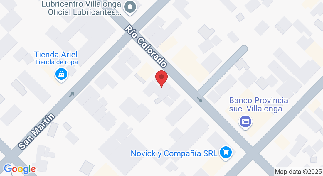 Río Colorado 118, B8512 Villalonga, Provincia de Buenos Aires, Argentina