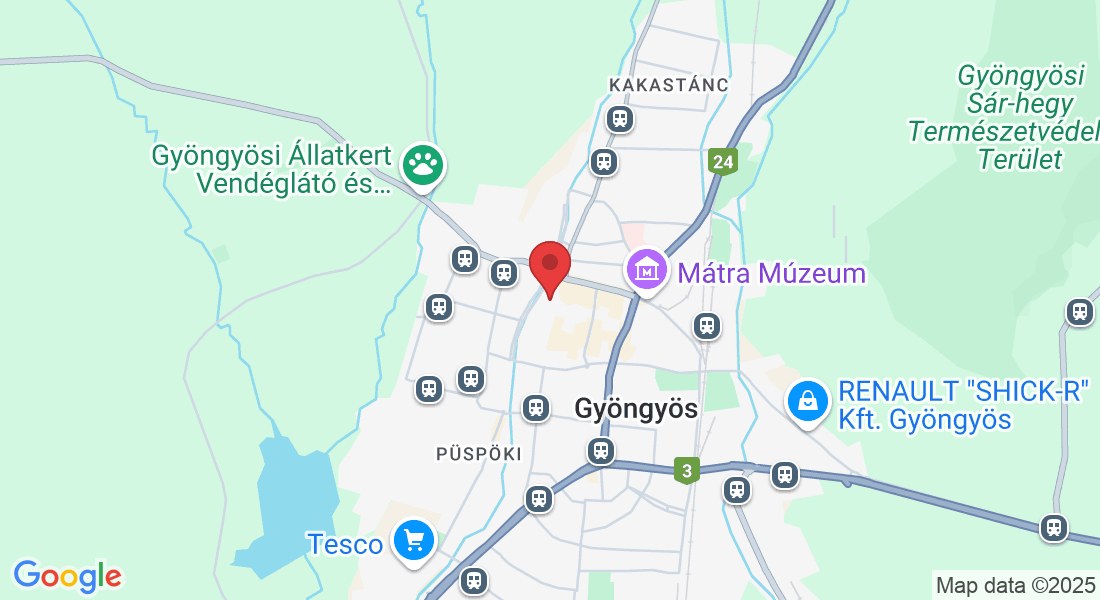 Gyöngyös, Gárdonyi Géza u. 2, 3200 Magyarország