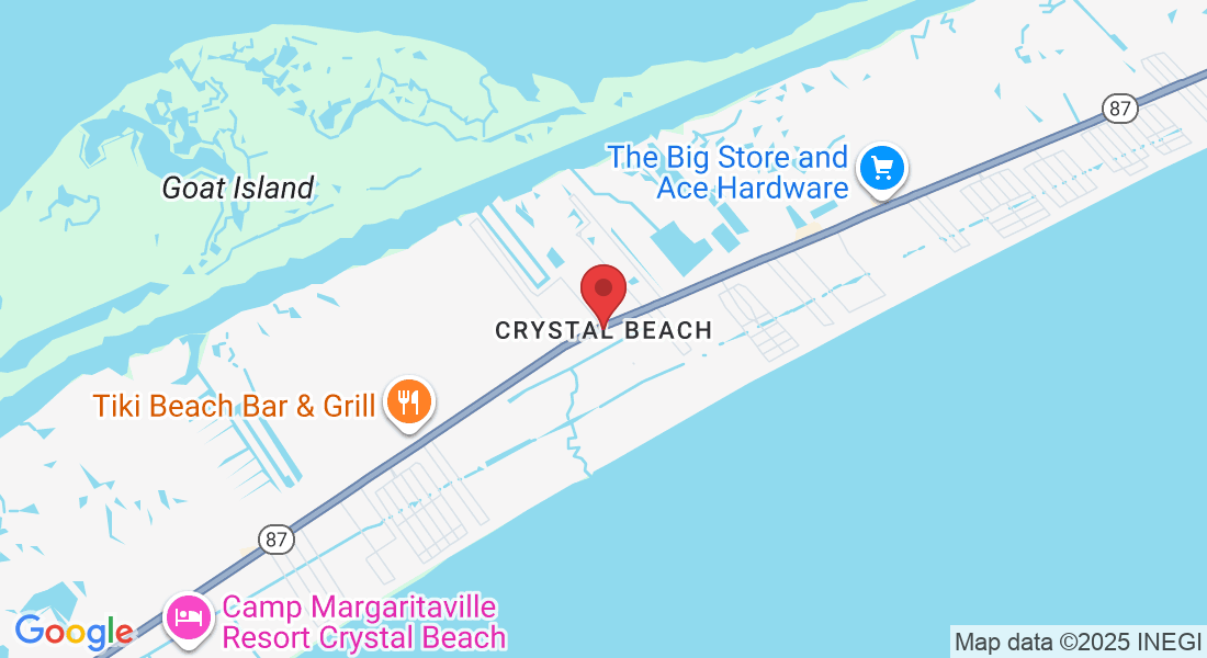 Crystal Beach, Bolivar Peninsula, TX 77650, USA
