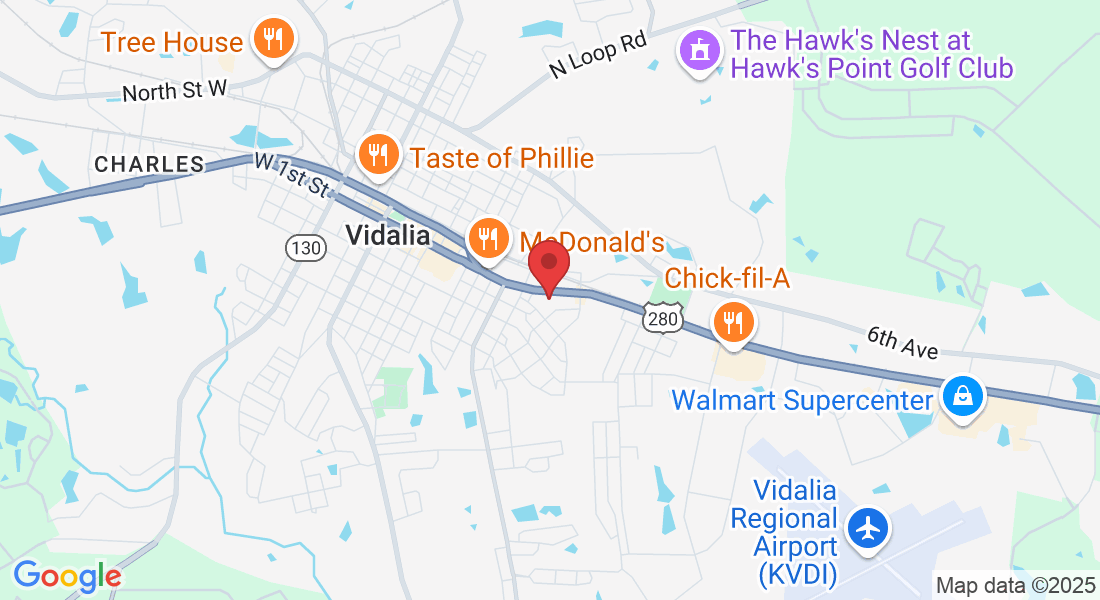 1303 E 1st St, Vidalia, GA 30474, USA