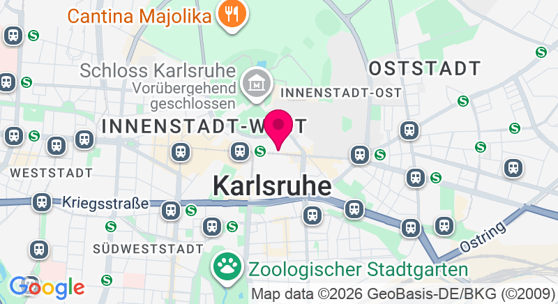 Kaiserstraße 48, 76133 Karlsruhe, Deutschland
