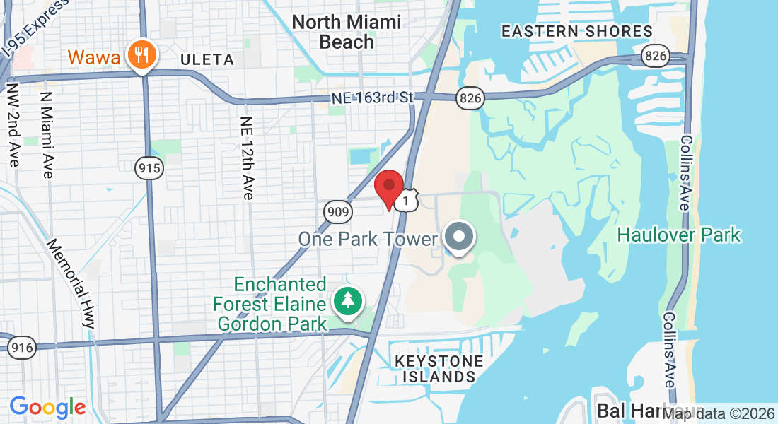 14901 NE 20th Ave 2nd Floor, North Miami, FL 33181, USA