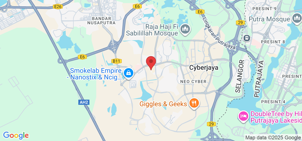 Lot 3M-01, Level 3M, Tamarind Square, Persiaran Multimedia, Cyberjaya, 63000 Cyberjaya, Selangor, Malaysia