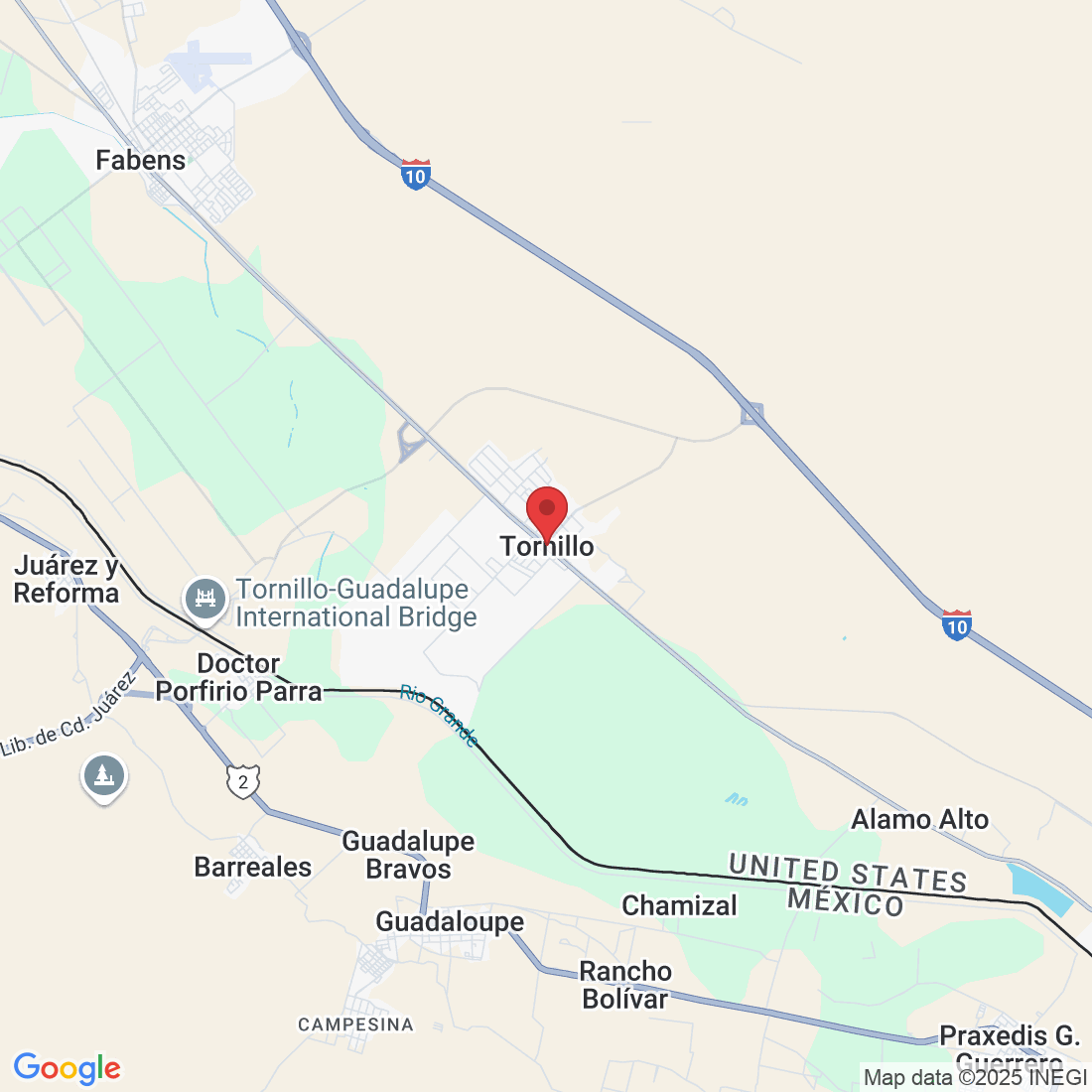 Tornillo, TX 79853, USA