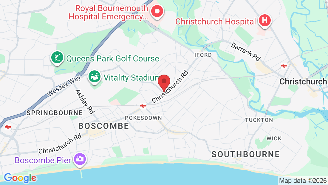 1105 Christchurch Rd, Bournemouth BH7 6BQ, UK