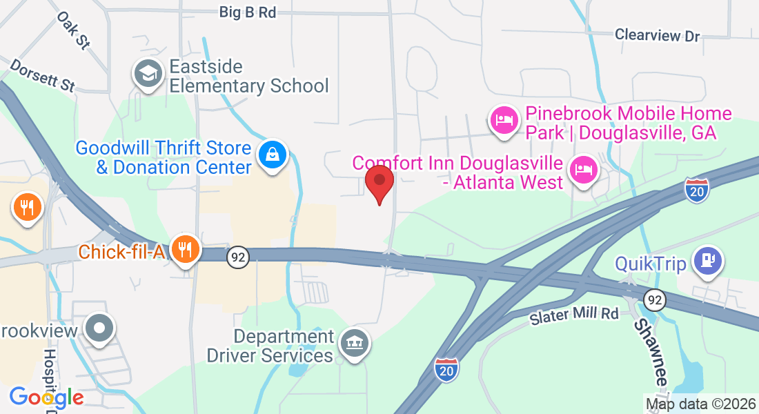 8385 Cherokee Blvd suite 204, Douglasville, GA 30134, USA