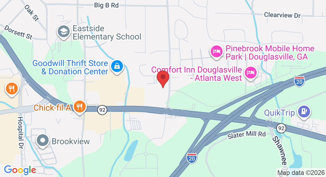 8385 Cherokee Blvd suite 204, Douglasville, GA 30134, USA