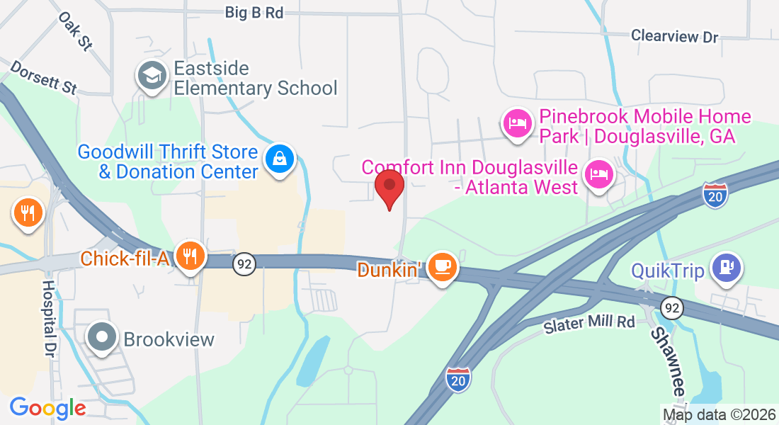 8385 Cherokee Blvd suite 204, Douglasville, GA 30134, USA