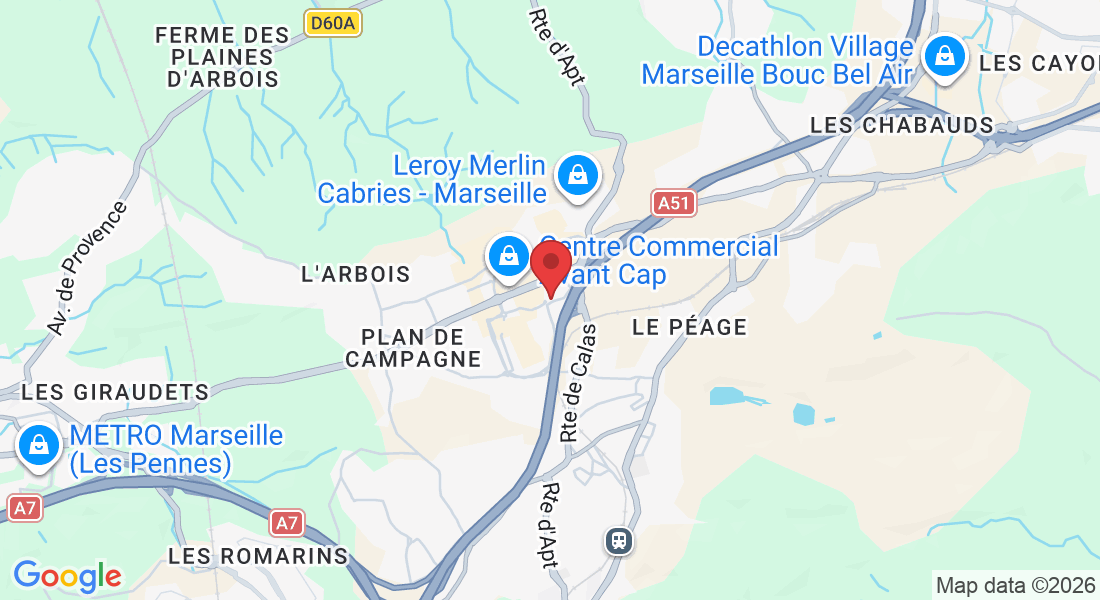 Zone Commerciale Plan de Campagne, Av. Victor Mellan, 13480 Cabriès, France