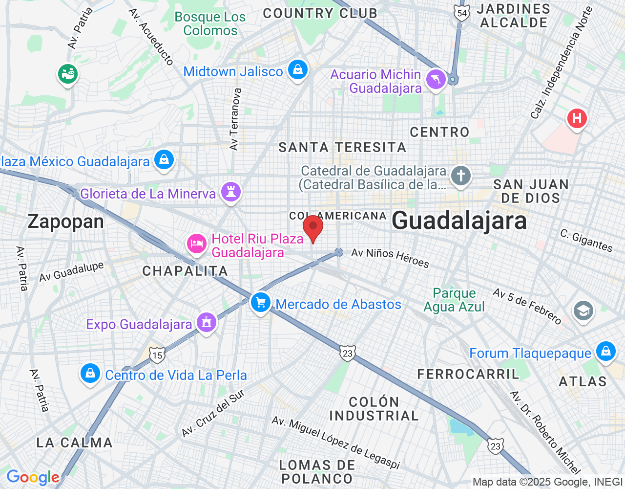 C. Mexicaltzingo 2215 B, Col Americana, Americana, 44130 Guadalajara, Jal., México