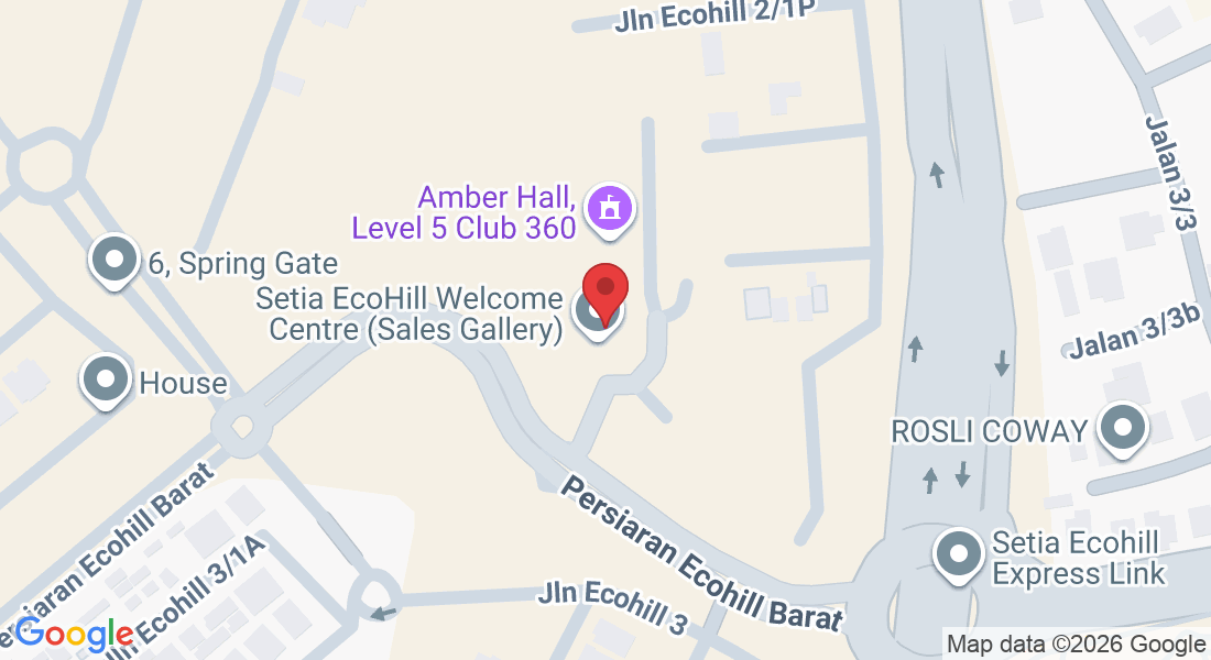 1, Persiaran Ecohill Barat, Setia Ecohill, 43500 Semenyih, Selangor, Malaysia