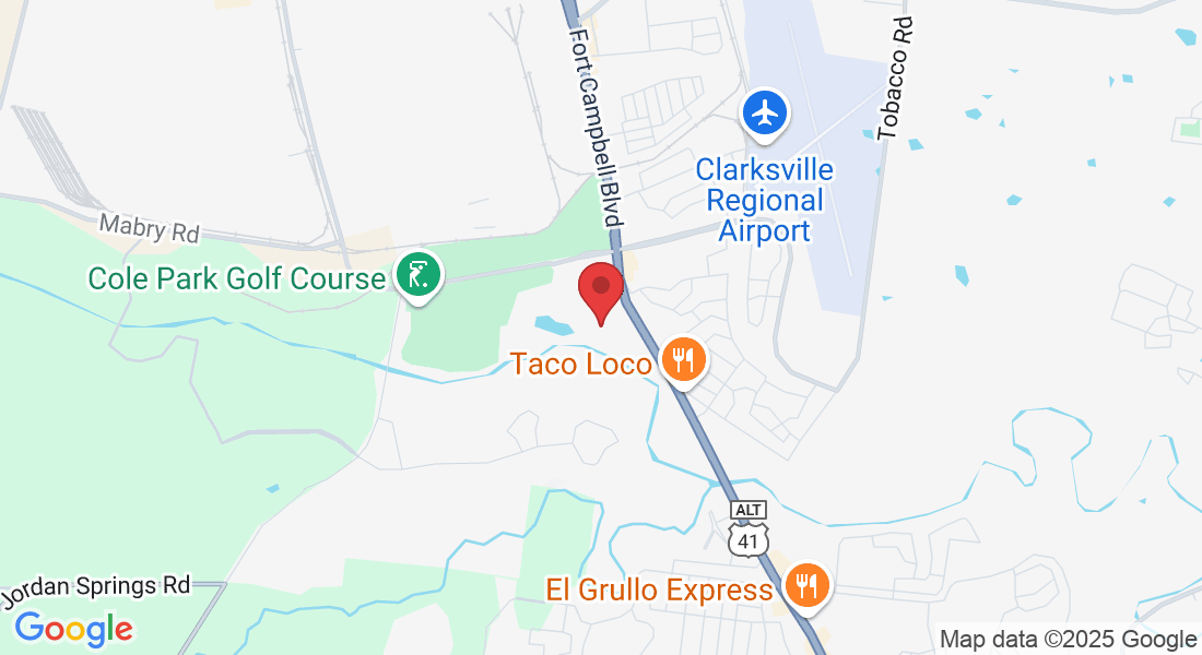 Creek Rd, Clarksville, TN 42223, USA