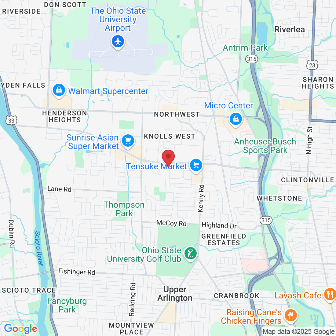 1496 Old Henderson Rd, Columbus, OH 43220, USA