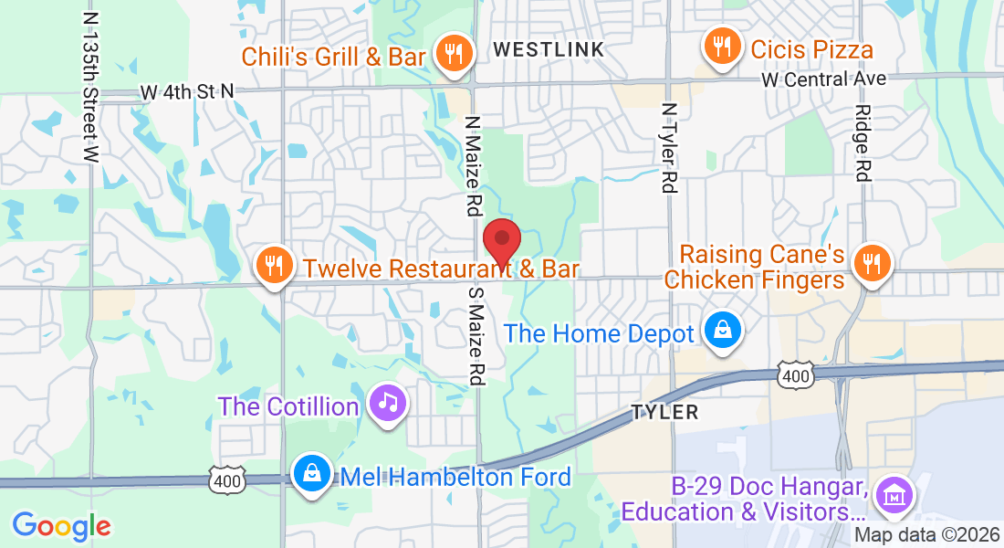 10100 W Maple St, Wichita, KS 67209, USA