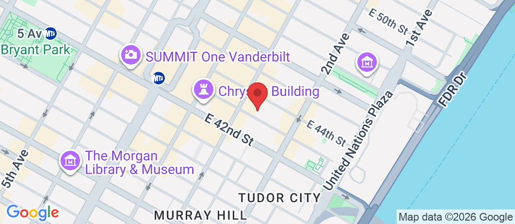 211 E 43rd St 7th. Floor, New York, NY 10017, USA