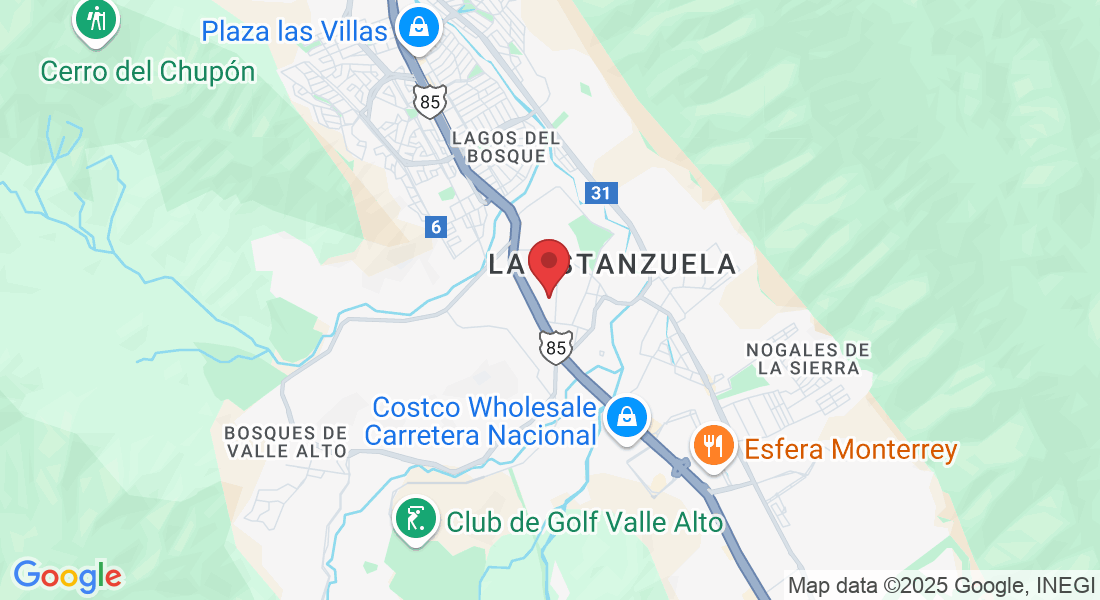 Carr Nacional 6501, La Estanzuela, 64988 Monterrey, N.L., México
