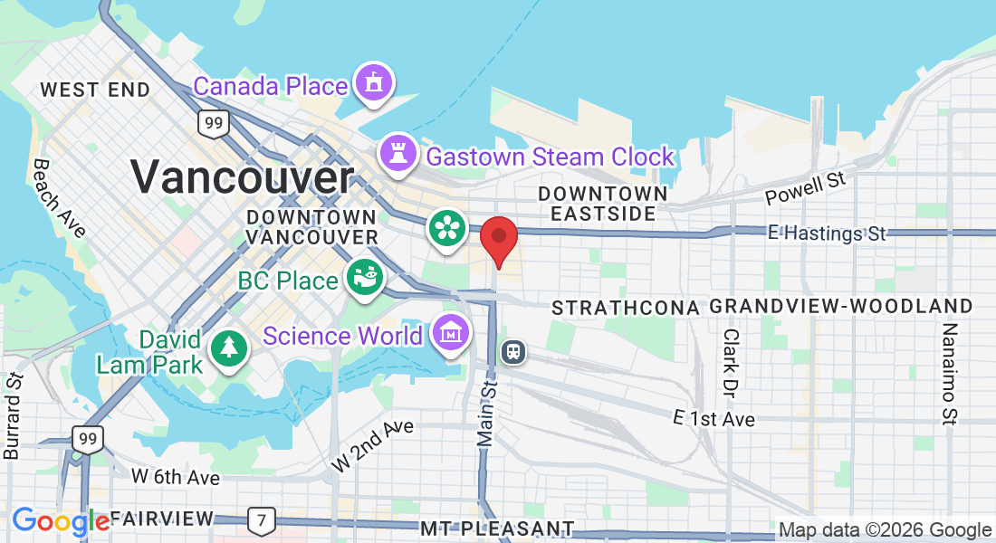 211 E Georgia St, Vancouver, BC V6A 1Z6, Canada