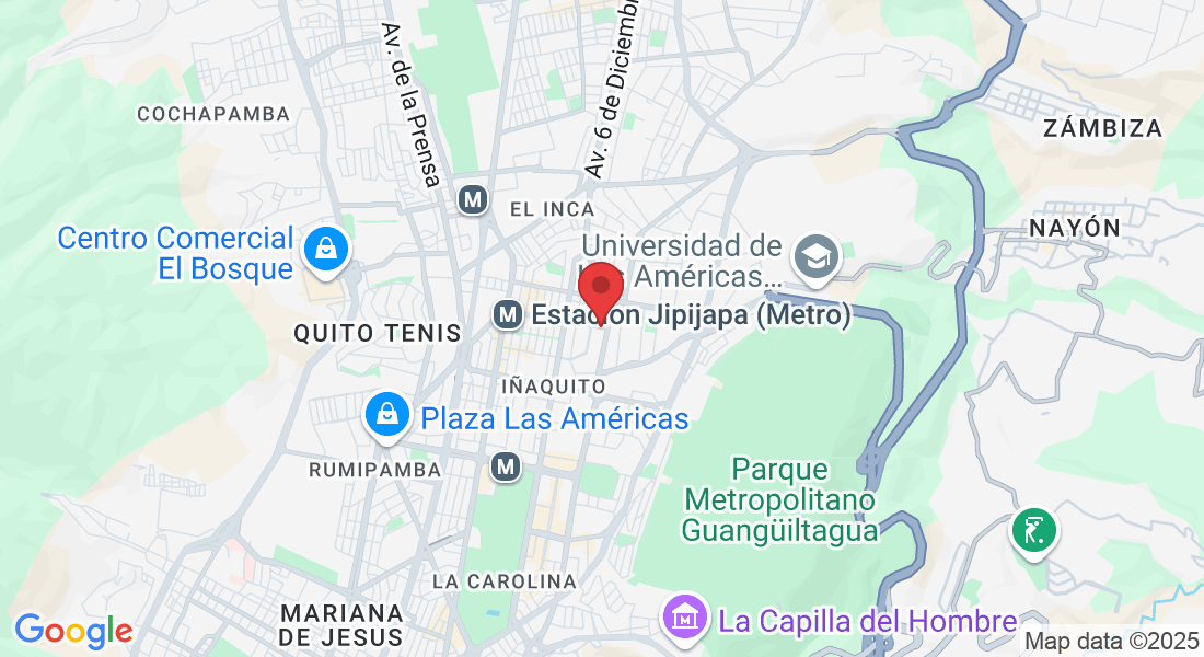 Avenida Tomás de Berlanga & Lara Manriquez, 170513 Quito, Ecuador