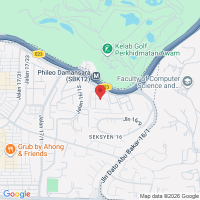 F910 , BLOCK F, PUSAT DAGANGAN, PHILEO DAMANSARA 1, 9, Jalan 16/11, Damansara Kim, 46350 Petaling Jaya, Selangor, Malaysia