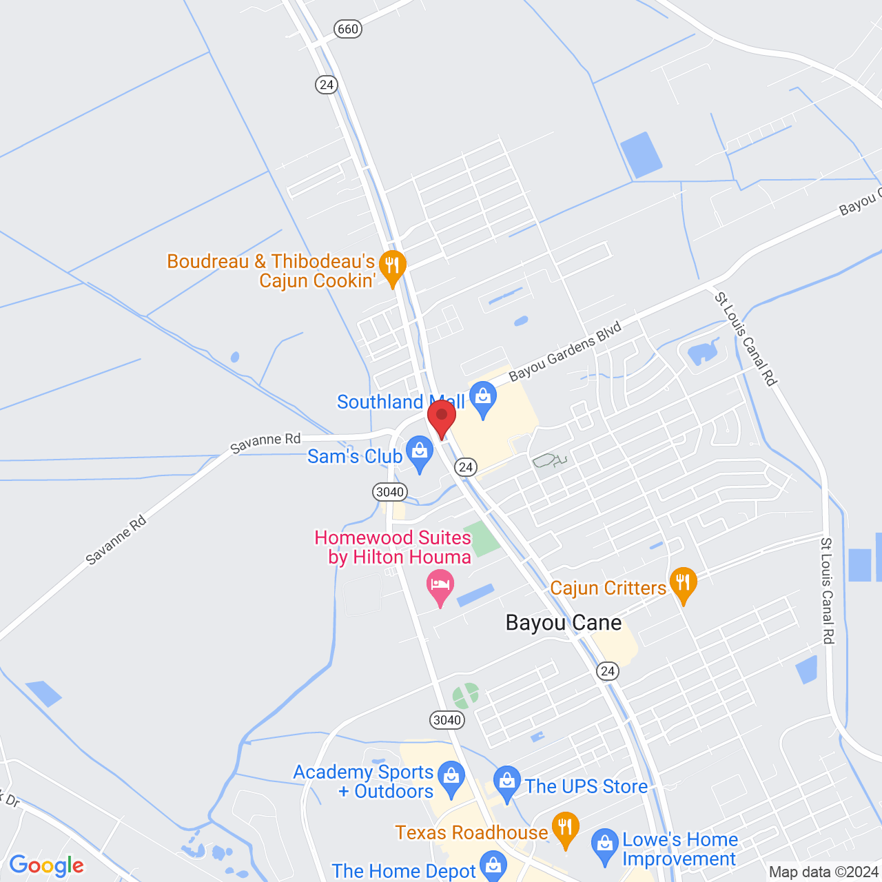 5951 W Main St, Houma, LA 70360, USA