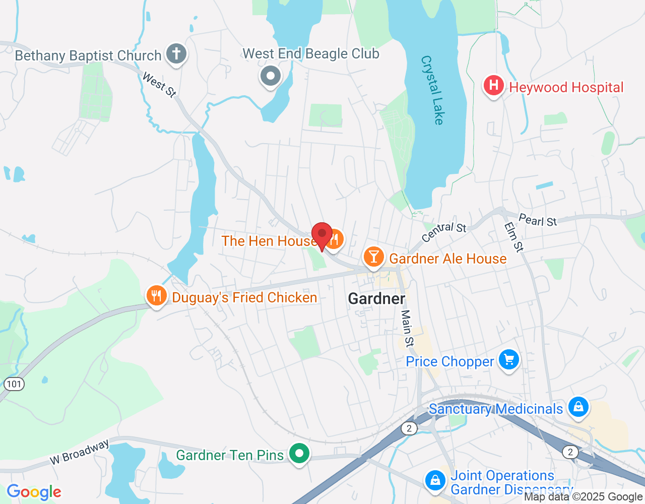 122 West St, Gardner, MA 01440, USA
