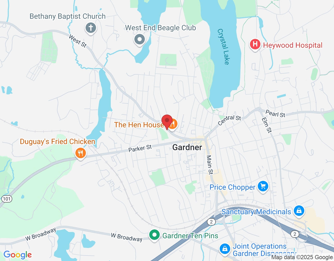 122 West St, Gardner, MA 01440, USA