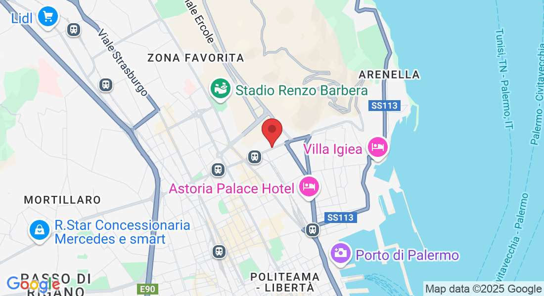 Via Imperatore Federico, 100, 90143 Palermo PA, Italia