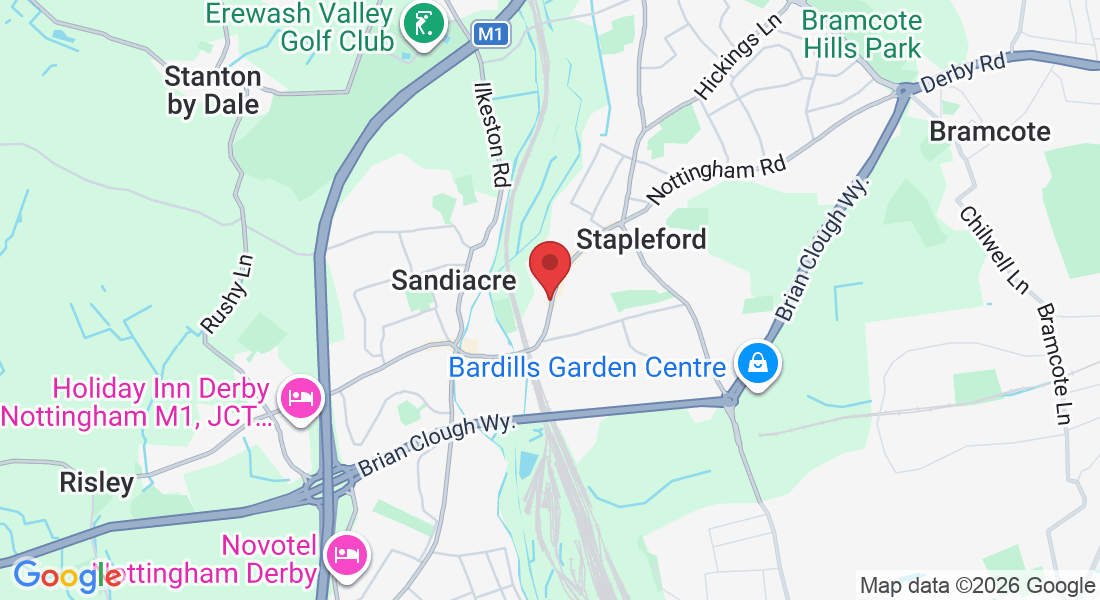 168 Derby Rd, Stapleford, Nottinghamshire NG9 7AY, UK