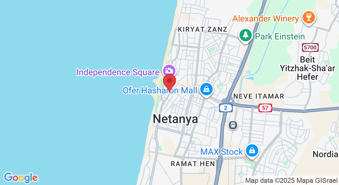 Ussishkin St, Netanya, Israël