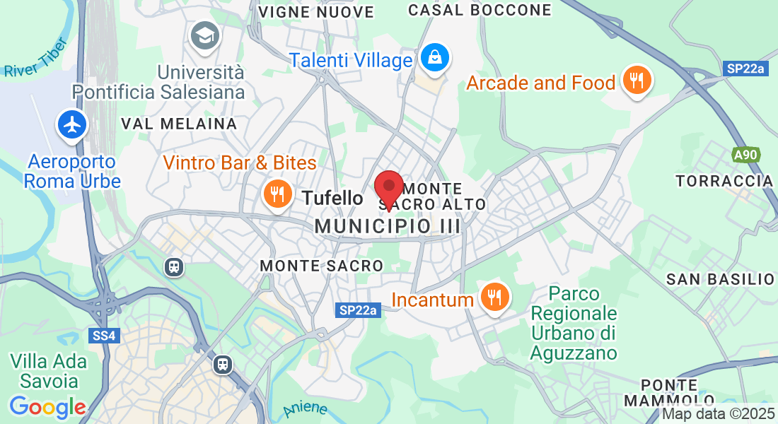 Via Franco Sacchetti, 133, 00137 Roma RM, Italy