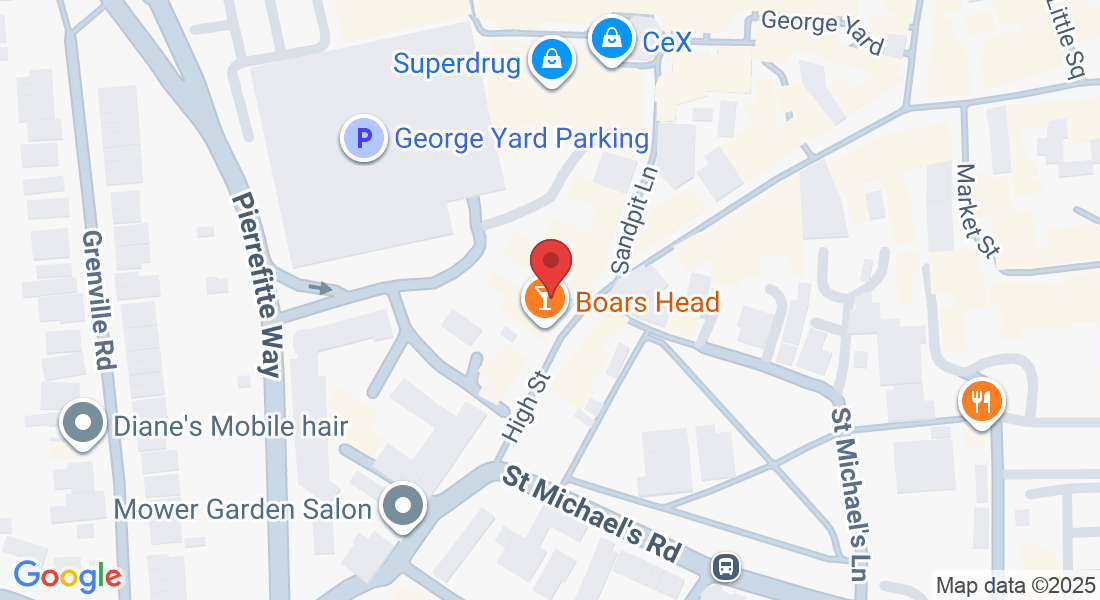 The Boars Head, 85 High St, Braintree CM7 1JS, UK