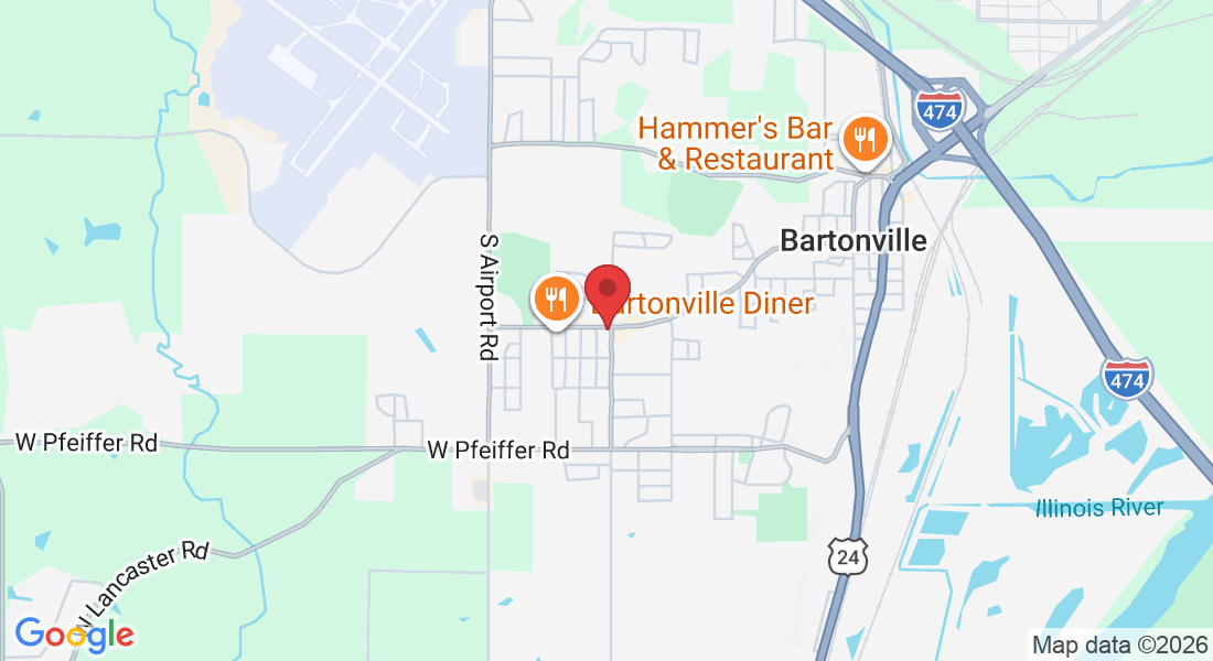 1100 W Garfield Ave, Bartonville, IL 61607, USA