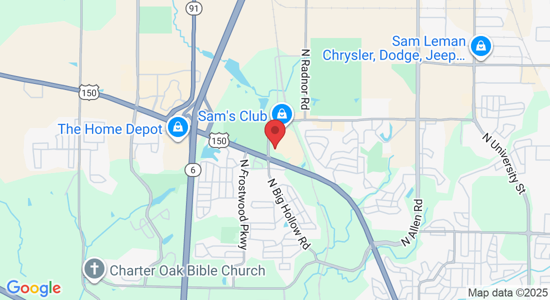 4100 W Willow Knolls Dr D-3, Peoria, IL 61615, USA