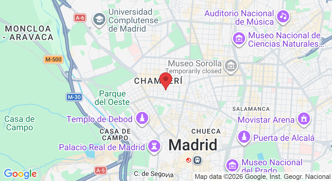 Calle de Rodríguez San Pedro, 32, Chamberí, 28015 Madrid, Spain
