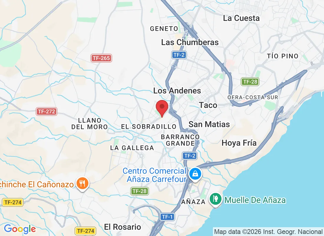 C. Juan Dorta Avila, 1, 38107 Santa Cruz de Tenerife, España