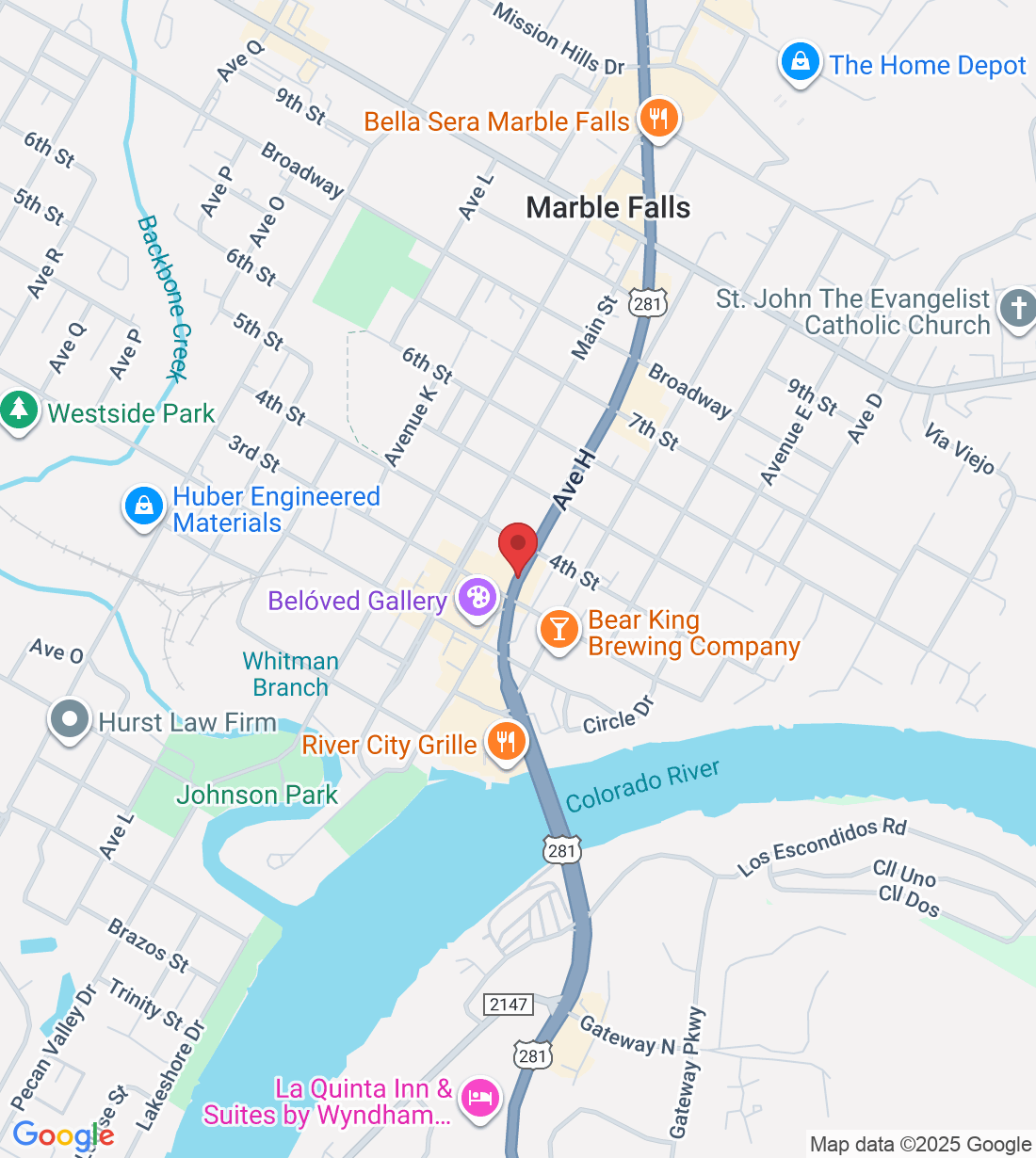 281 N U.S. Hwy 281 suite 201, Marble Falls, TX 78654, USA