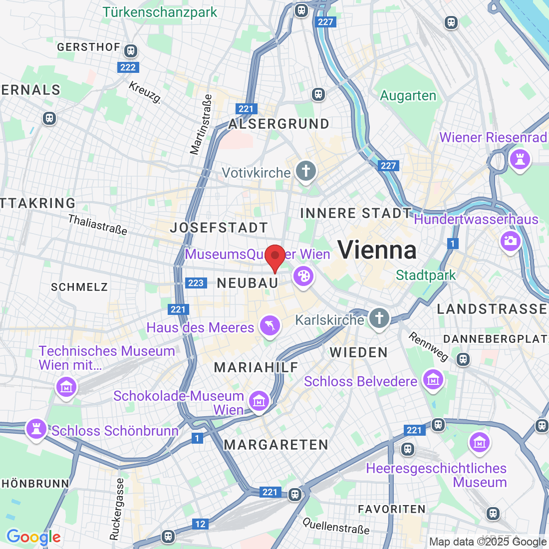 Neustiftgasse 17-19/1/10, 1070 Wien, Austria