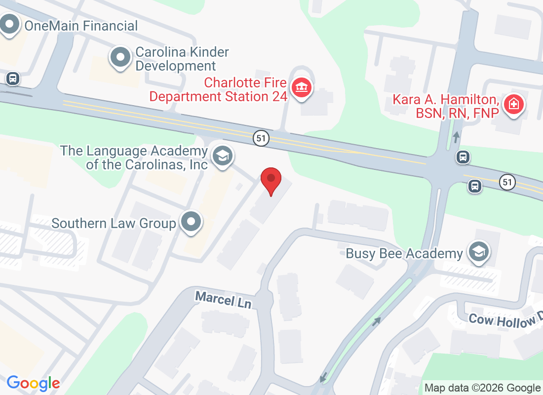 7221 Pineville-Matthews Rd suite 400, Charlotte, NC 28226, USA