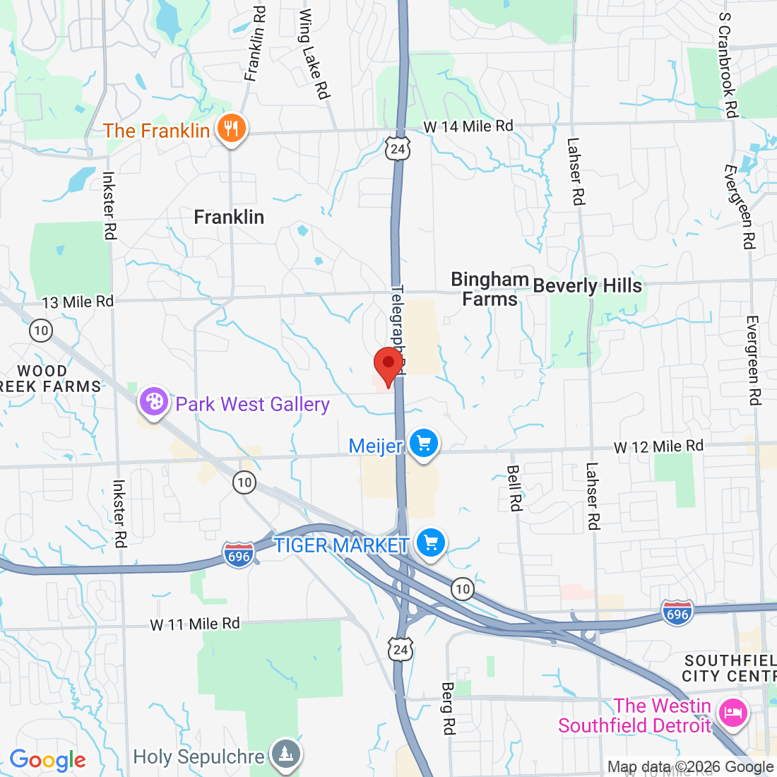 29829 Telegraph Rd suite 207, Southfield, MI 48034, USA