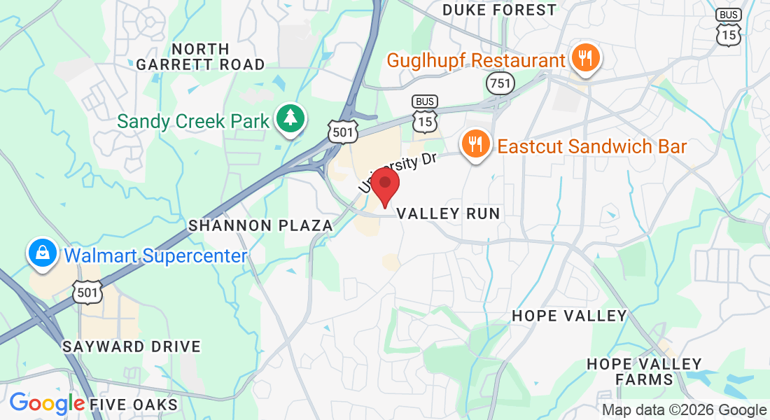 1802 Martin Luther King Jr Pkwy, Durham, NC 27707, USA