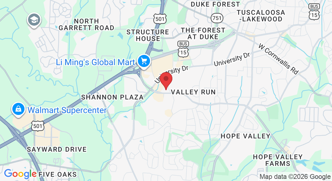 1802 Martin Luther King Jr Pkwy, Durham, NC 27707, USA