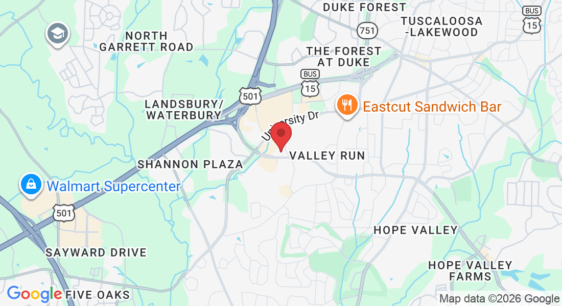 1802 Martin Luther King Jr Pkwy, Durham, NC 27707, USA