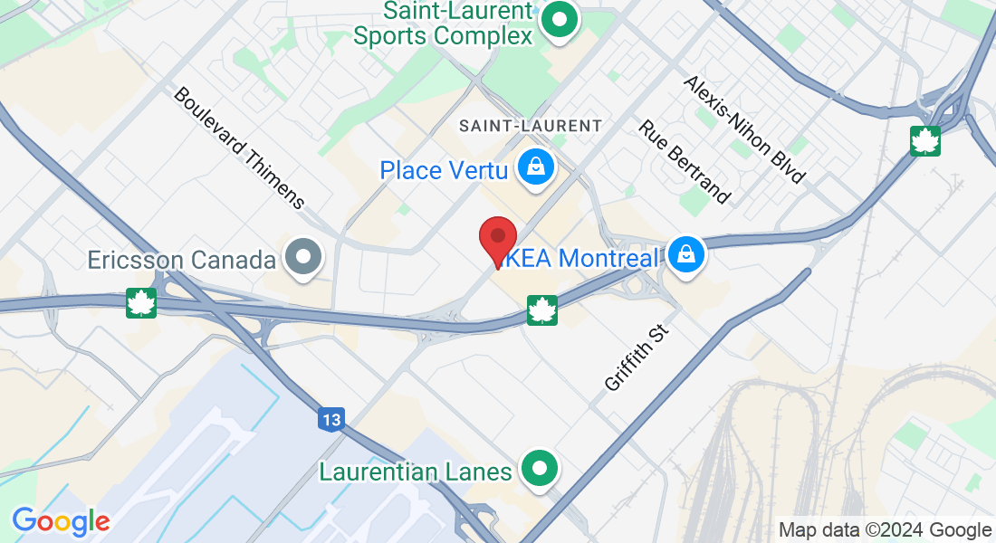 3772 Bd de la Côte Vertu, Saint-Laurent, QC H4R, Canada