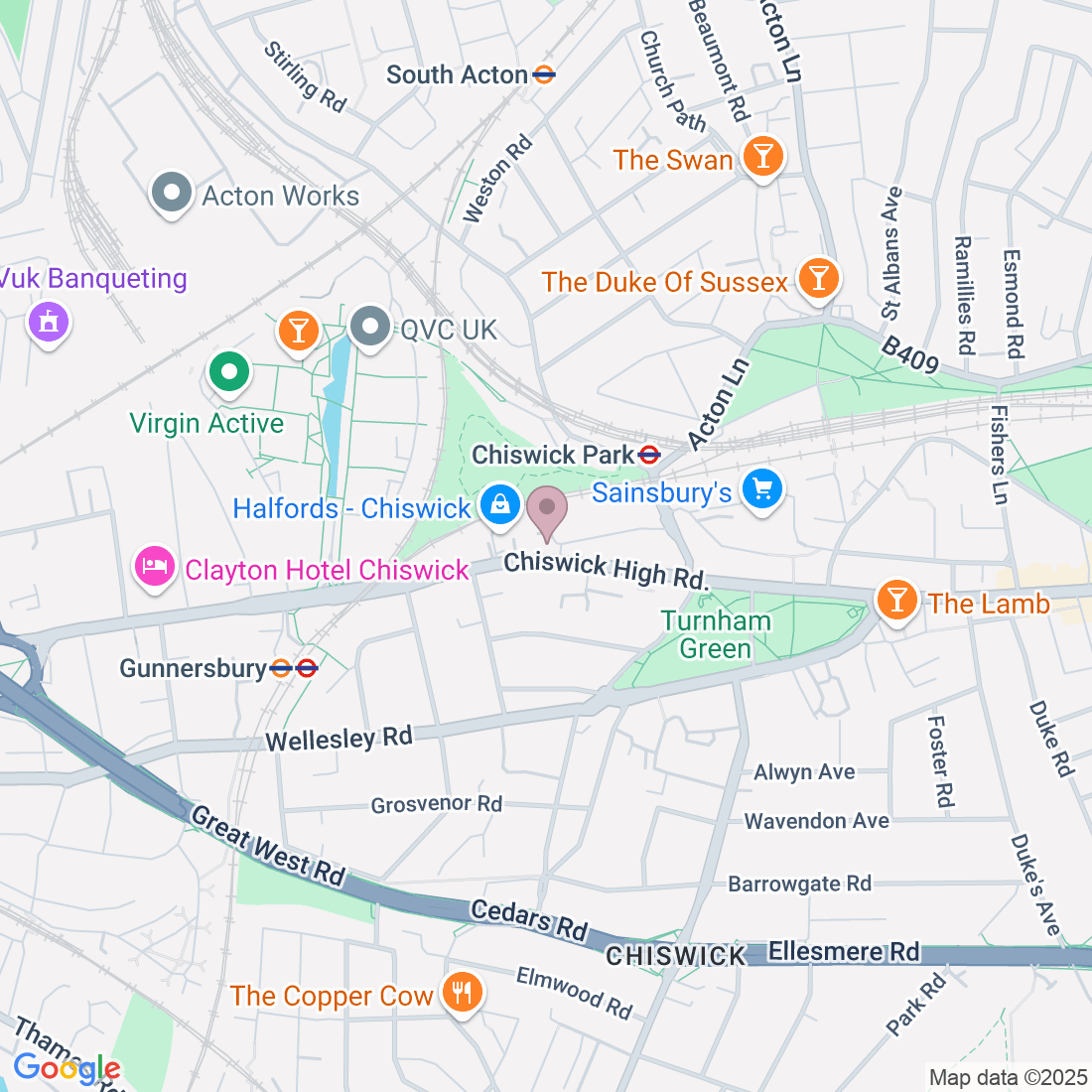 500 Chiswick High Rd., Chiswick, London W4 5RG, UK