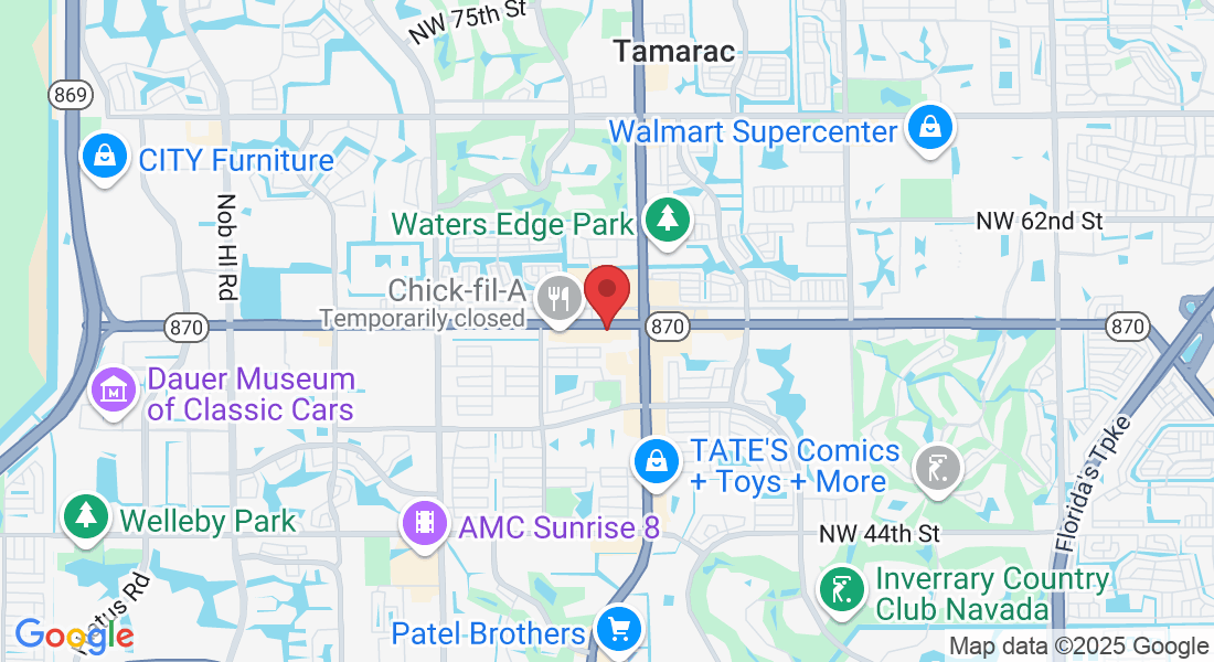 7860 W Commercial Blvd, Lauderhill, FL 33351, USA