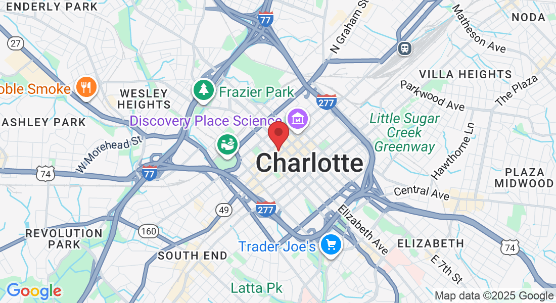 128 S Tryon St #350, Charlotte, NC 28202, USA