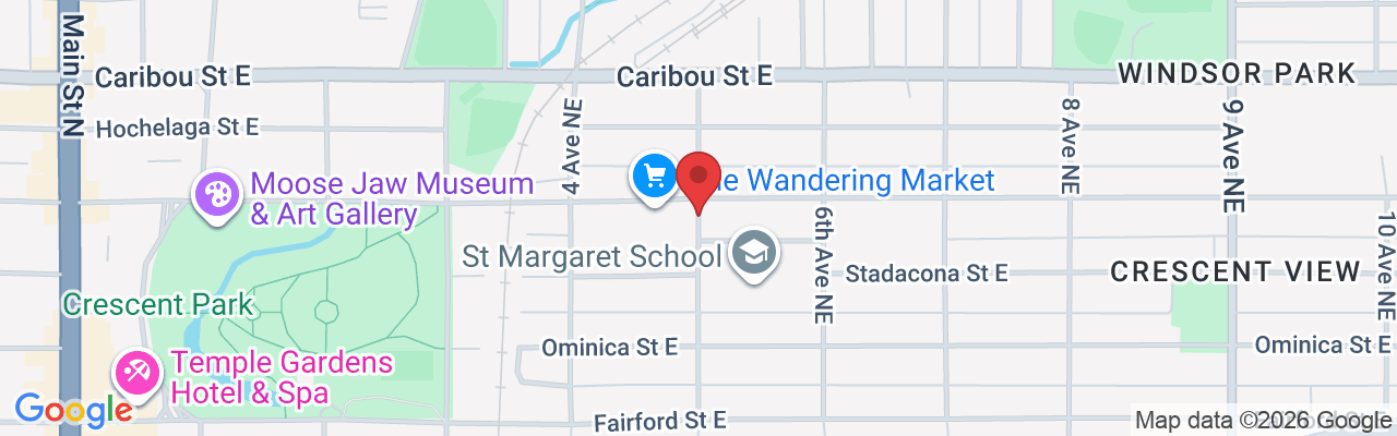 360 5 Ave NE, Moose Jaw, SK S6H 0L9, Canada